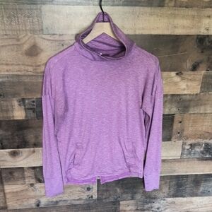 Columbia Heathered Purple Long Sleeve Sun Protection Base Layer Top Sz XS Women